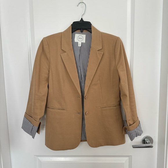 SOLD! 1901 Stretch Cotton Twill Blazer - Size 6 - Picture 4 of 8